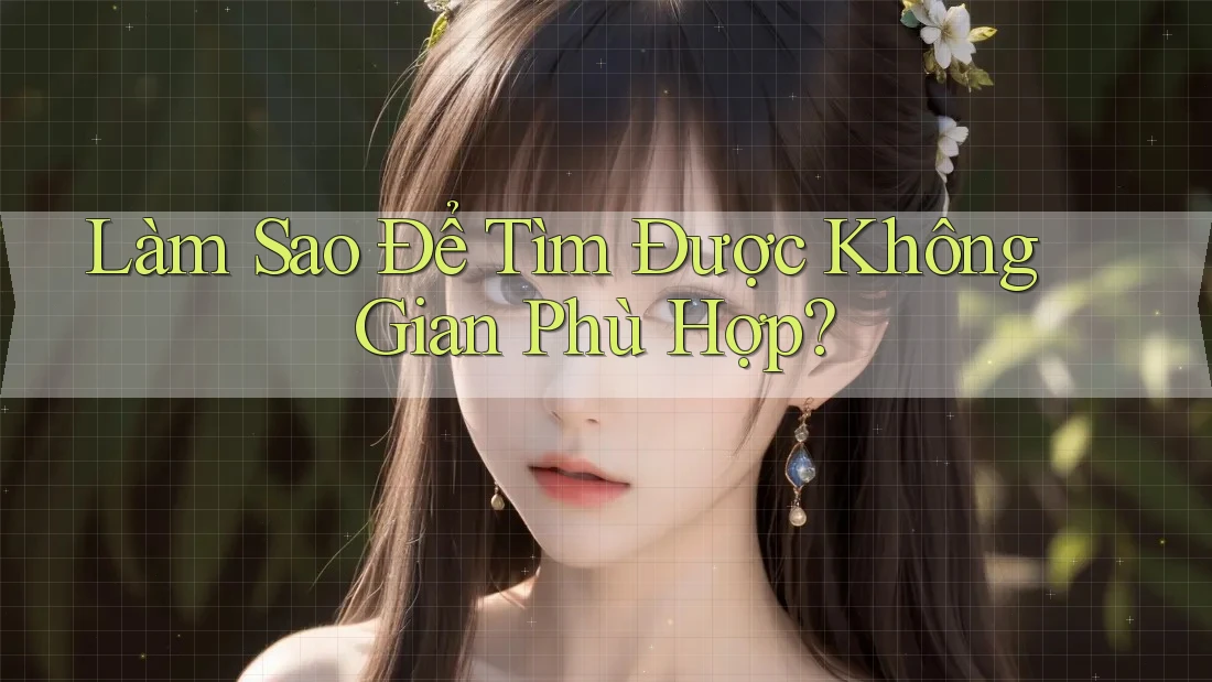 Làm Sao Để Tìm Được Không Gian Phù Hợp?