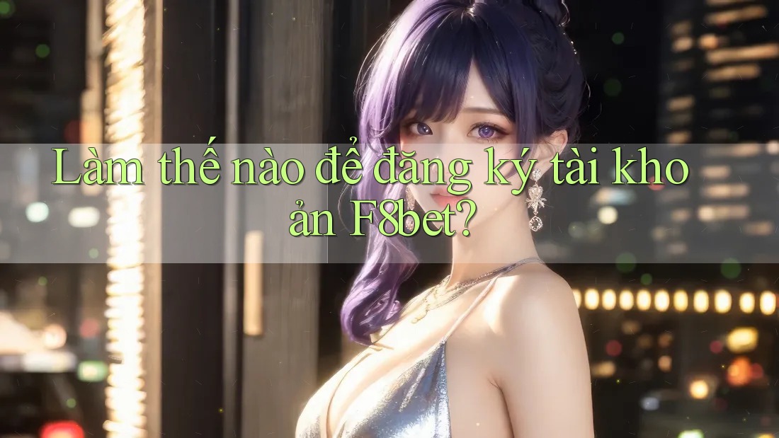 Làm thế nào để đăng ký tài khoản F8bet?