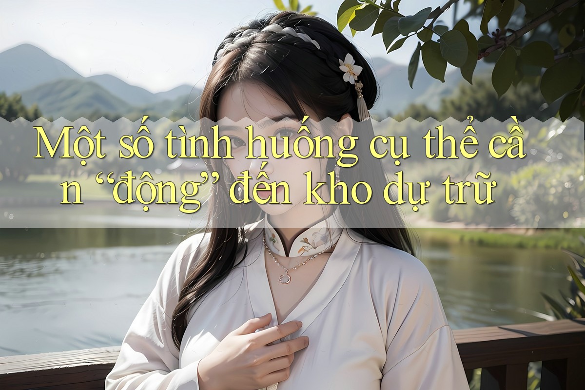 Một số tình huống cụ thể cần “động” đến kho dự trữ