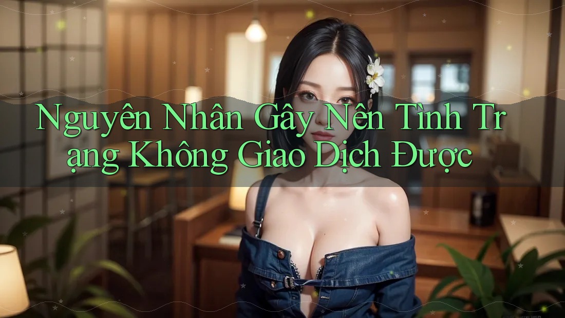 Nguyên Nhân Gây Nên Tình Trạng Không Giao Dịch Được