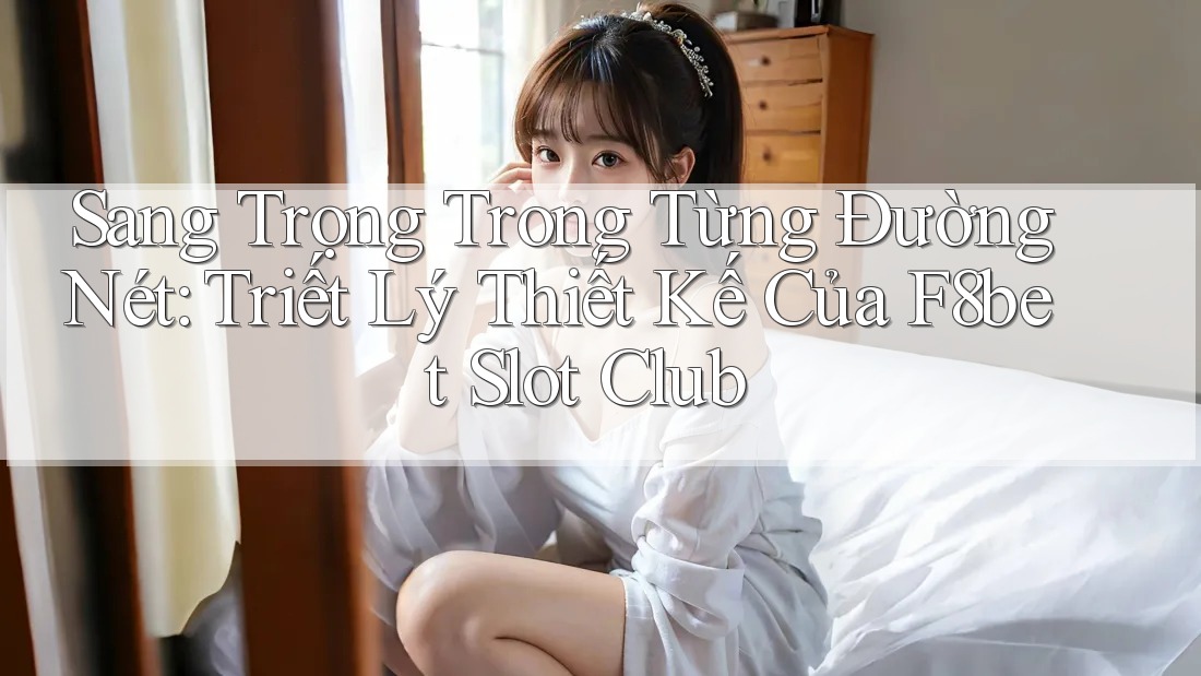 Sang Trọng Trong Từng Đường Nét: Triết Lý Thiết Kế Của F8bet Slot Club Sang Trọng Trong Từng Đường Nét: Triết Lý Thiết Kế Của F8bet Slot Club