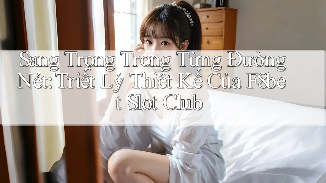 Sang Trọng Trong Từng Đường Nét: Triết Lý Thiết Kế Của F8bet Slot Club