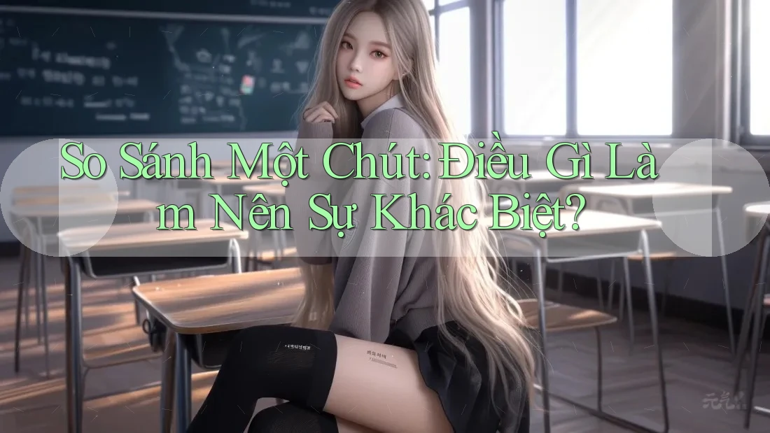 So Sánh Một Chút: Điều Gì Làm Nên Sự Khác Biệt? So Sánh Một Chút: Điều Gì Làm Nên Sự Khác Biệt?