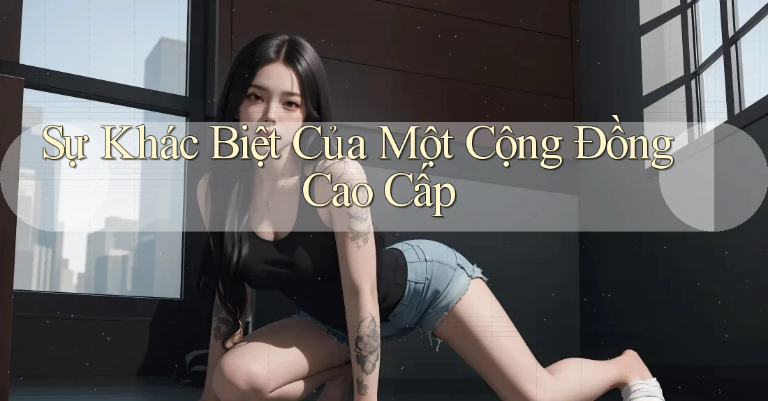 Sự Khác Biệt Của Một Cộng Đồng Cao Cấp