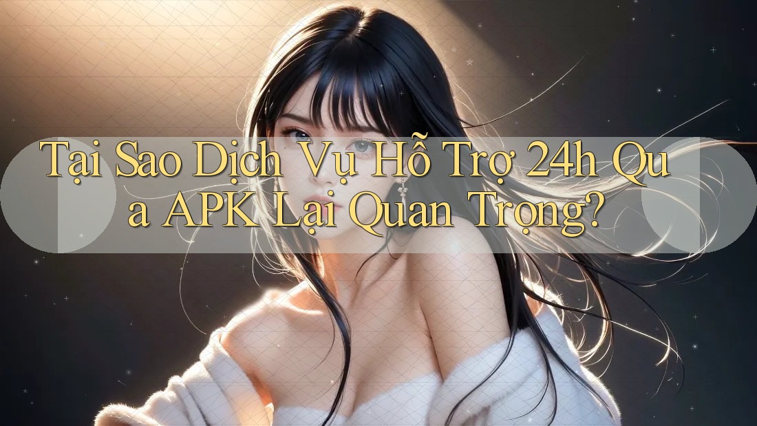 Tại Sao Dịch Vụ Hỗ Trợ 24h Qua APK Lại Quan Trọng?