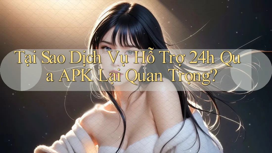 Tại Sao Dịch Vụ Hỗ Trợ 24h Qua APK Lại Quan Trọng?