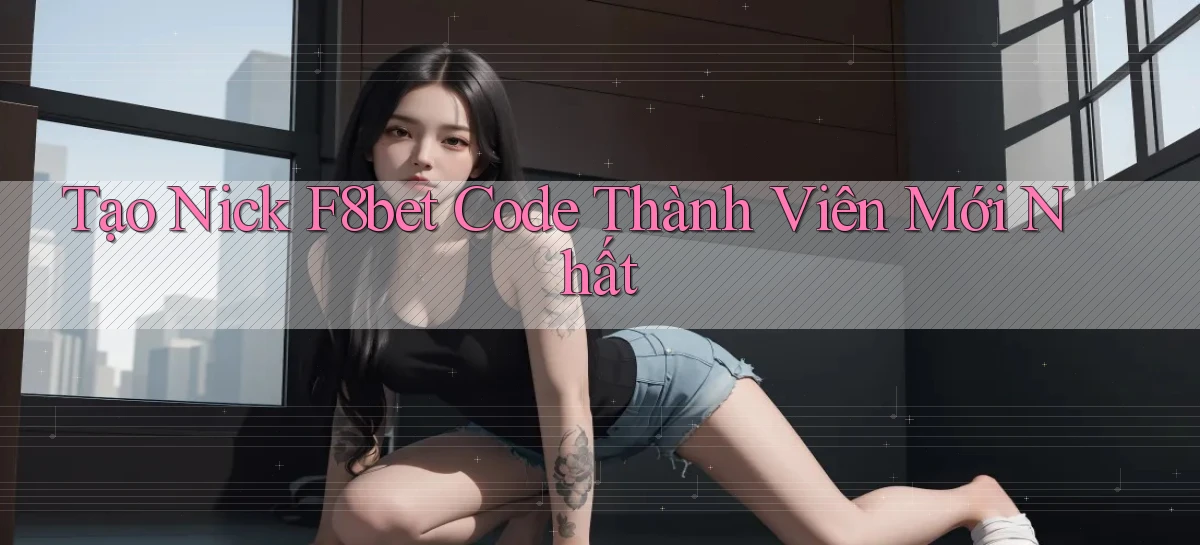 tạo nick f8bet code thành viên mới nhất