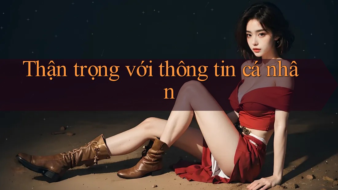 Thận trọng với thông tin cá nhân