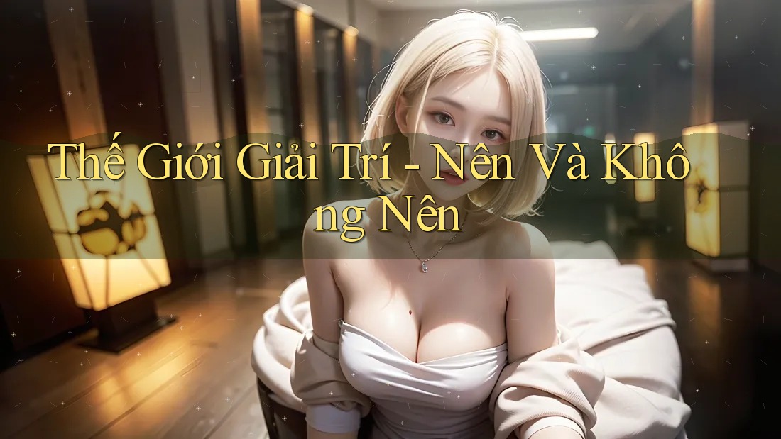 Thế Giới Giải Trí - Nên Và Không Nên