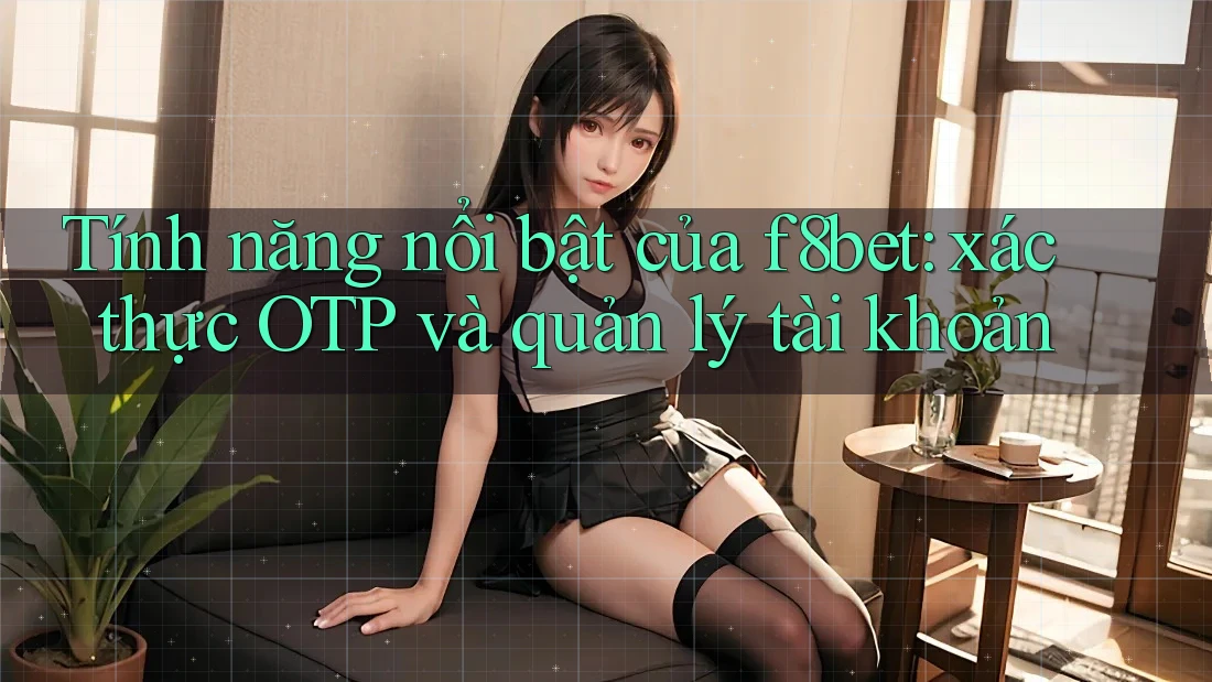 Tính năng nổi bật của f8bet: xác thực OTP và quản lý tài khoản