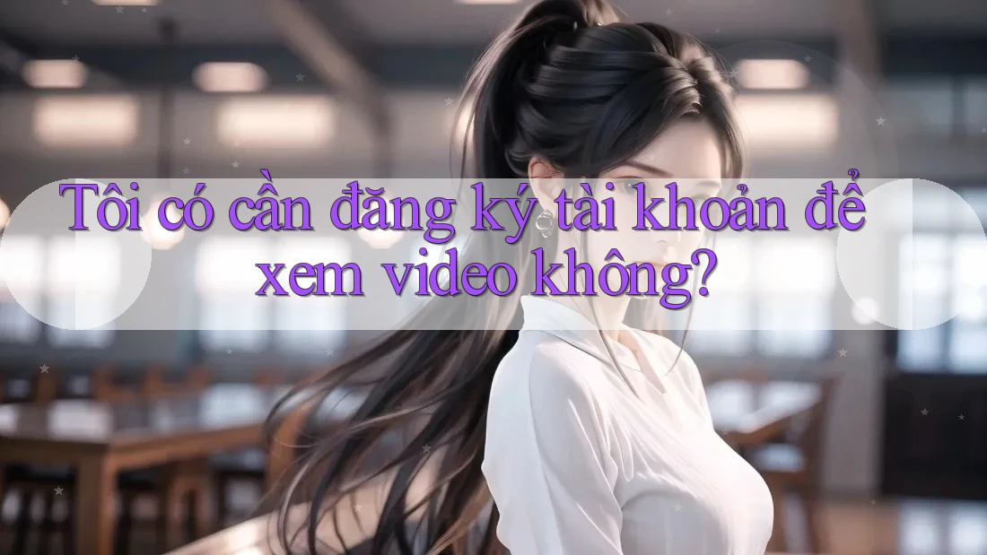 Tôi có cần đăng ký tài khoản để xem video không?