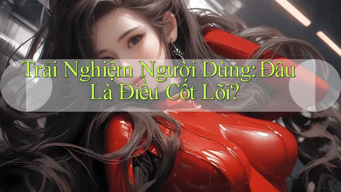 Trải Nghiệm Người Dùng: Đâu Là Điều Cốt Lõi?