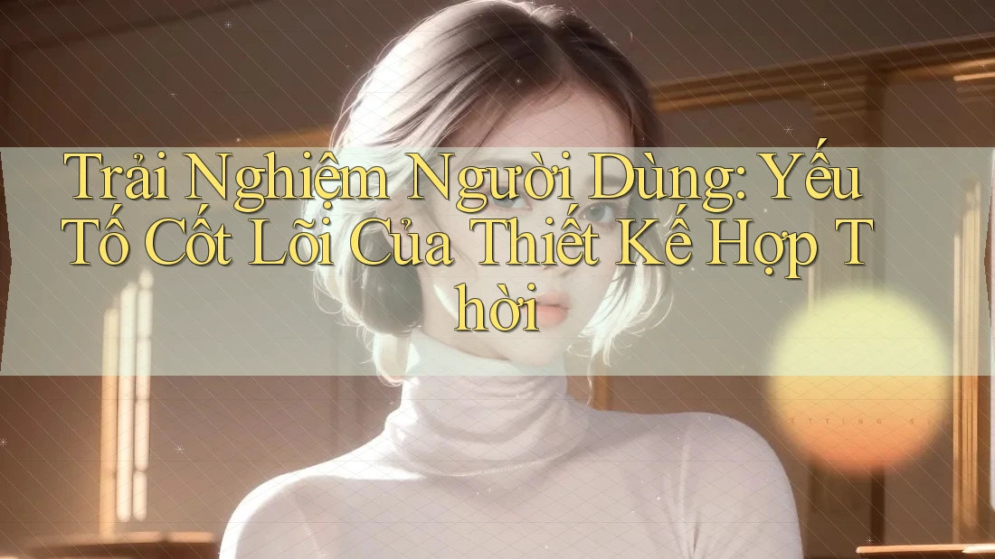 Trải Nghiệm Người Dùng: Yếu Tố Cốt Lõi Của Thiết Kế Hợp Thời Trải Nghiệm Người Dùng: Yếu Tố Cốt Lõi Của Thiết Kế Hợp Thời