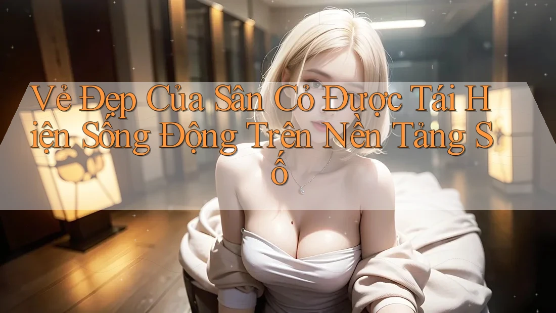 Vẻ Đẹp Của Sân Cỏ Được Tái Hiện Sống Động Trên Nền Tảng Số