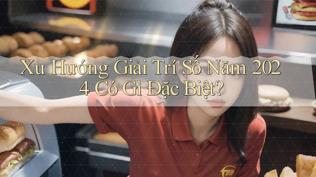 Xu Hướng Giải Trí Số Năm 2024 Có Gì Đặc Biệt?